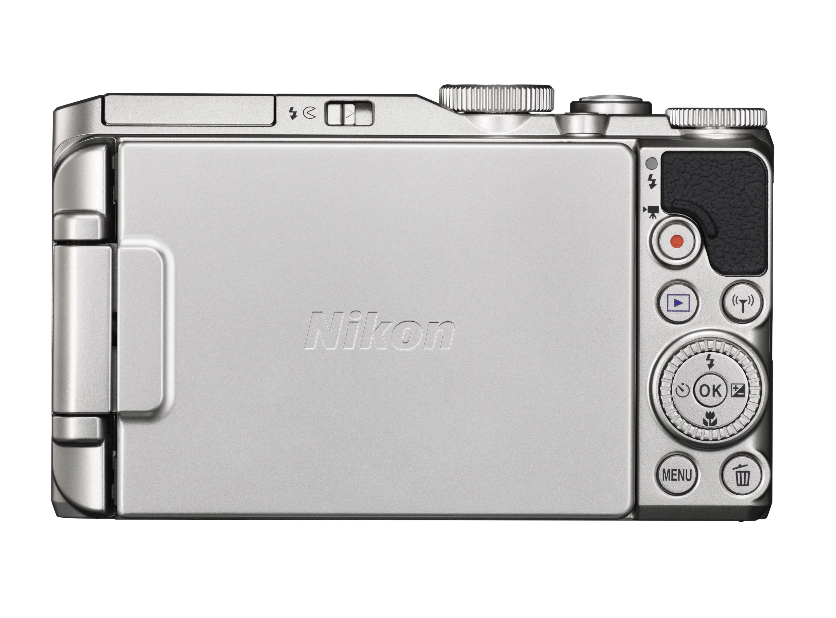 Nikon's Coolpix S9900 uses a 16-megapixel 1/2.3-inch CMOS sensor