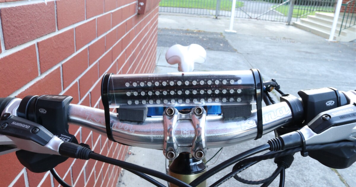 3-in-1 VizRide bike lighting system definitely doesn’t kid around 3-in-1 VizRide bike lighting system definitely doesn’t kid around