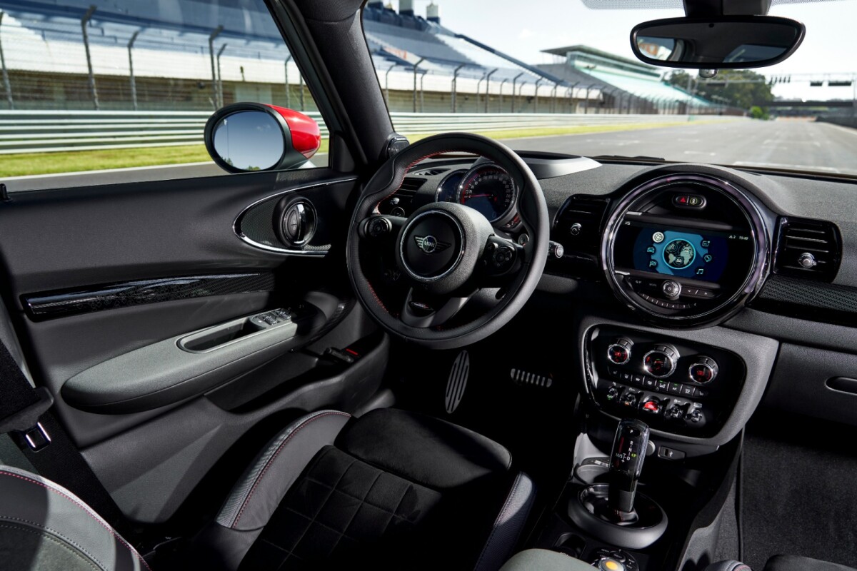 Sporty JCW interior