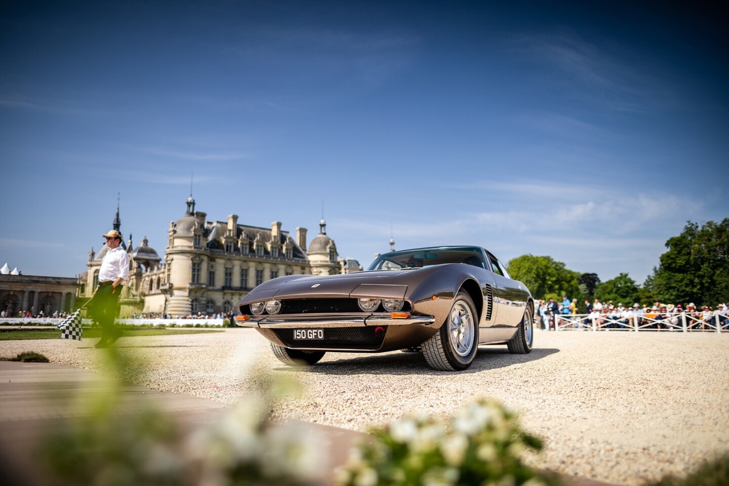 This 1972 Iso Rivolta Serie II won the Iso Rivoltas Class at the 2019 Chantilly Arts & Elegance Richard Mille