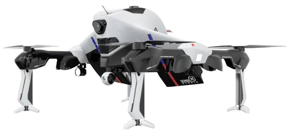 A police-spec Recruit drone