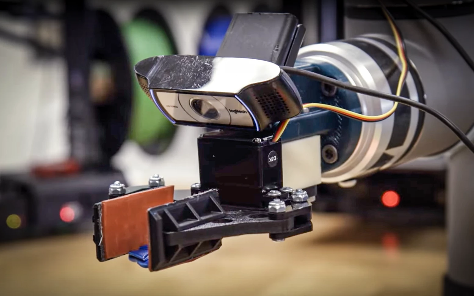 Boston University's autonomous AI robot gingerly discards it's latest plastic pancake