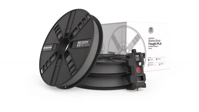 The Tough PLA Filament combines the advantages of PLA and ABS materials