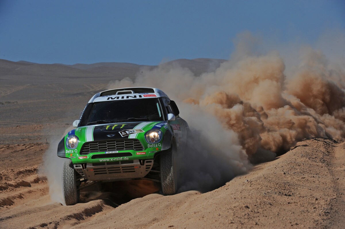 Peterhansel in the MINI ALL4 Racing