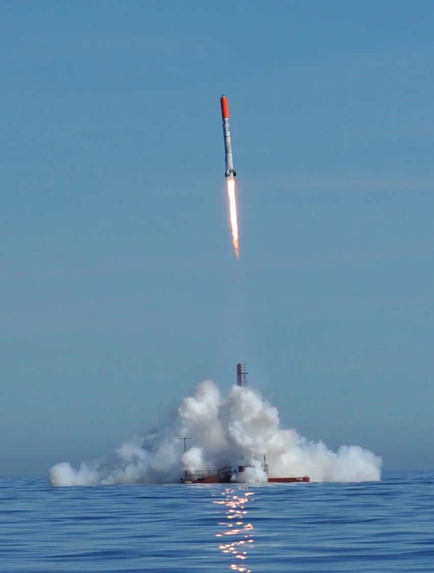 Launch of Tycho Brahe suborbital spacecraft on a 2011 test flight (Photo: Copenhagen Suborbitals)