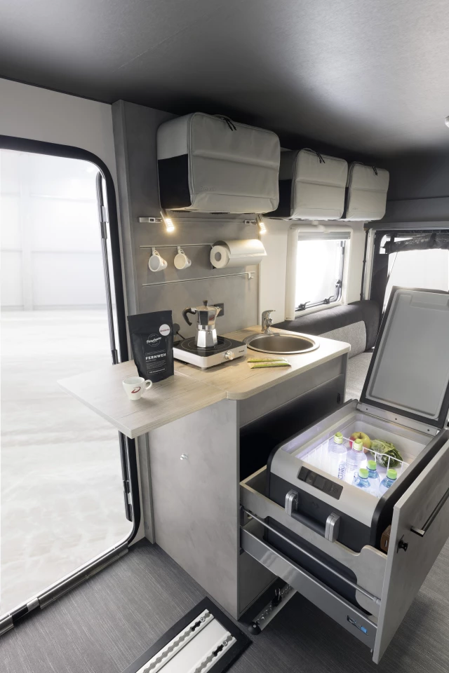 Dethleffs Yoka Go kitchen