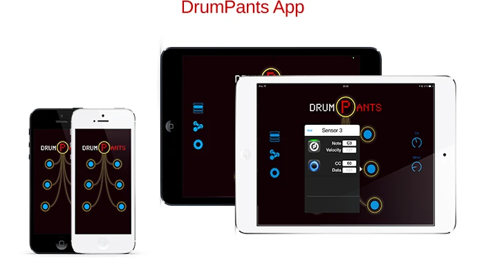 Users can set which sensor plays a certain sound using an included app, which can be accessed through most internet browsers