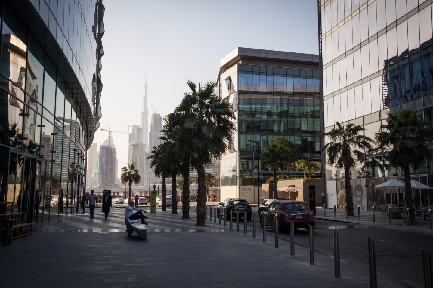 Dubai Design Week is set in the city's trendy Design District, across the water from the city's pointy skyline