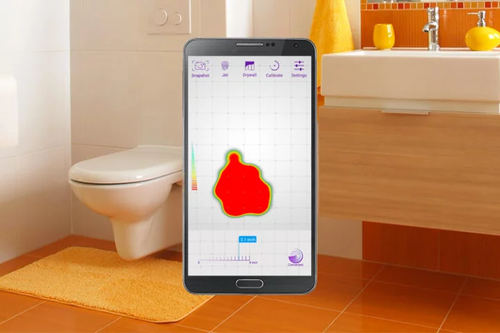 The sensor is able to detect rodents and moving objects behind a wall