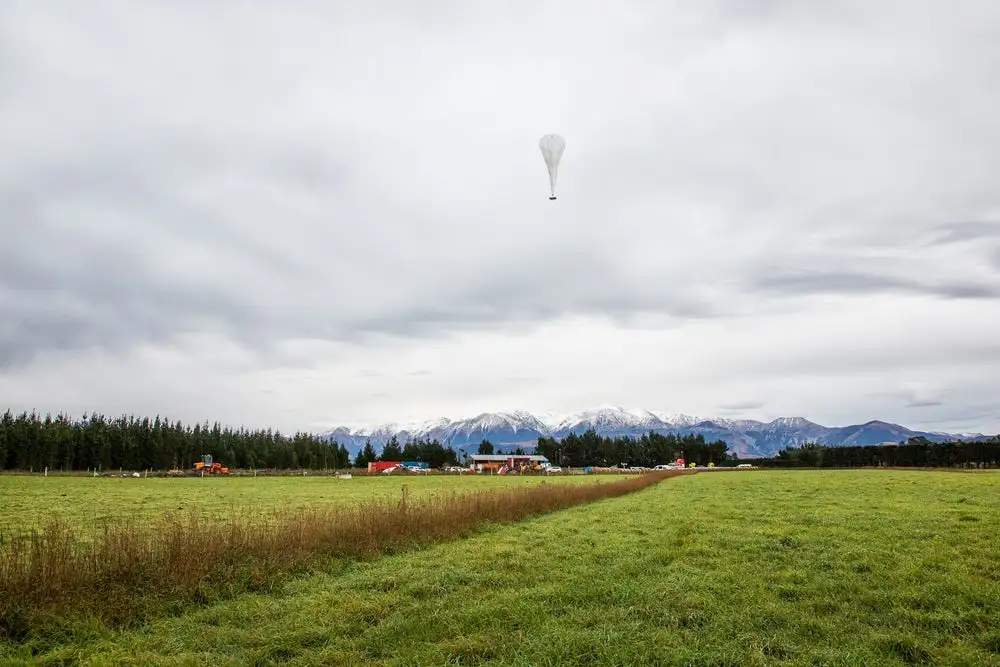 Project Loon balloons have previously been tested n New Zealand and Brazil