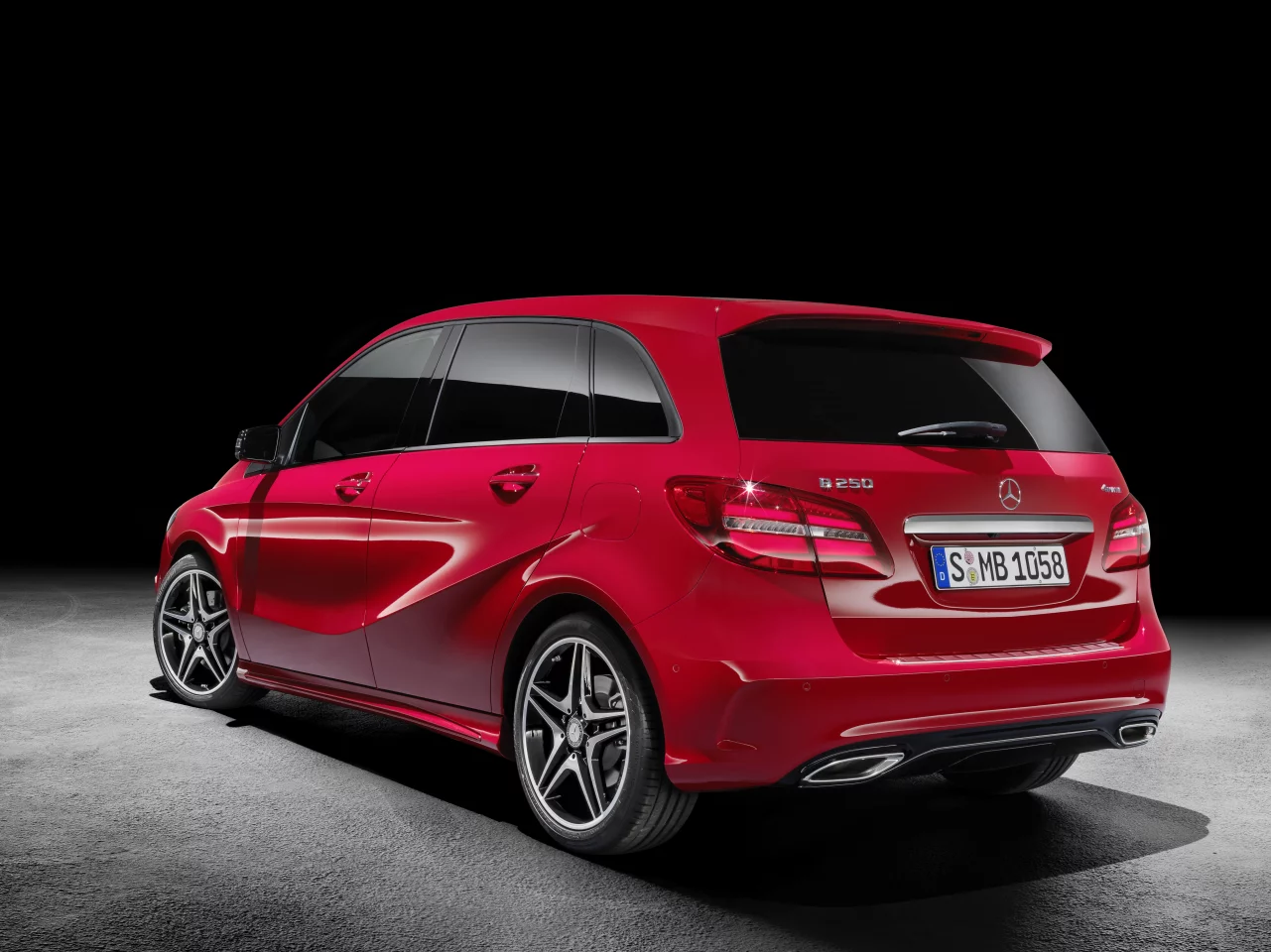 4MATIC all-wheel drive is optional on some B-Classes