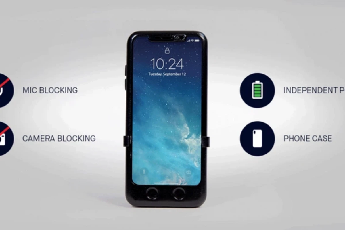 SMARTCASE was designed to do one thing: protect your phone from security breaches