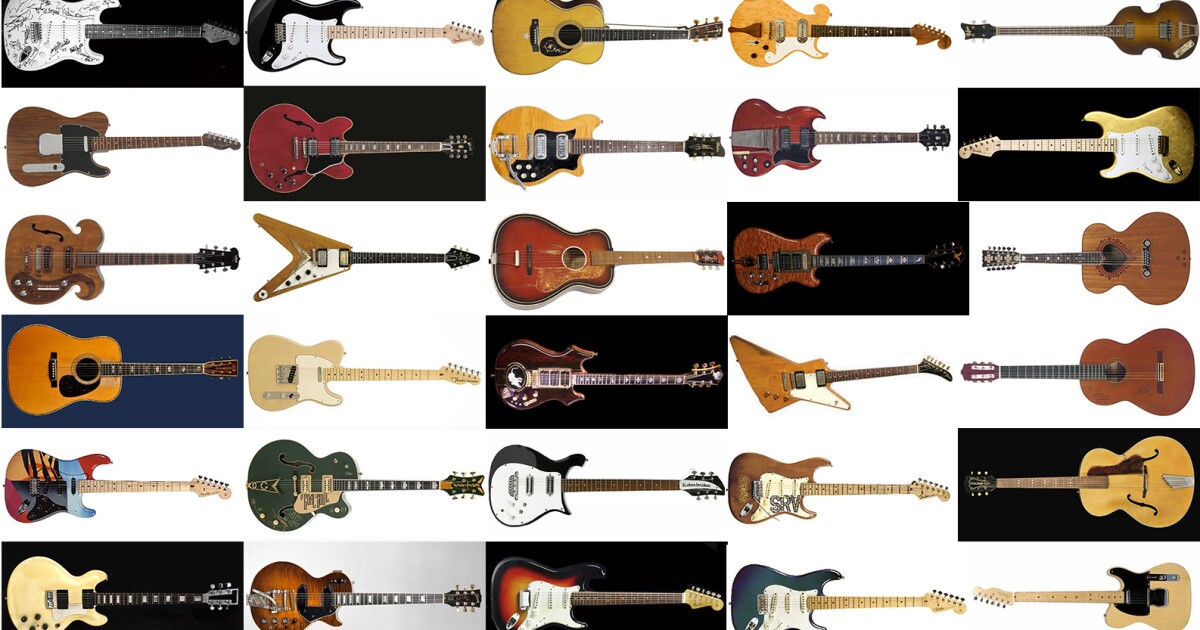 The 100 Most Valuable Guitars Ever Sold At Auction