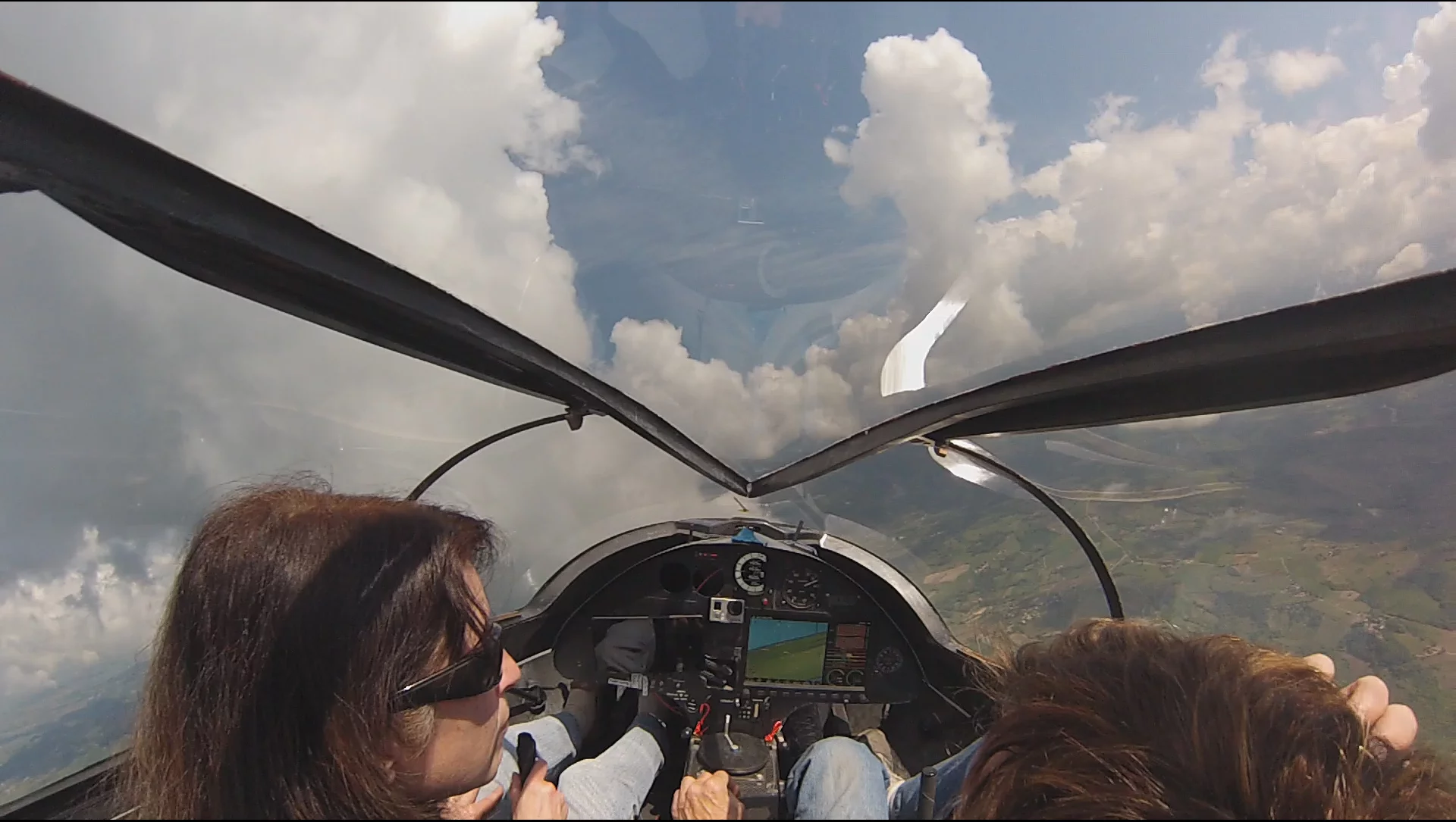 Irena Raymond joined her husband Eric in the solar-powered Sunseeker Duo