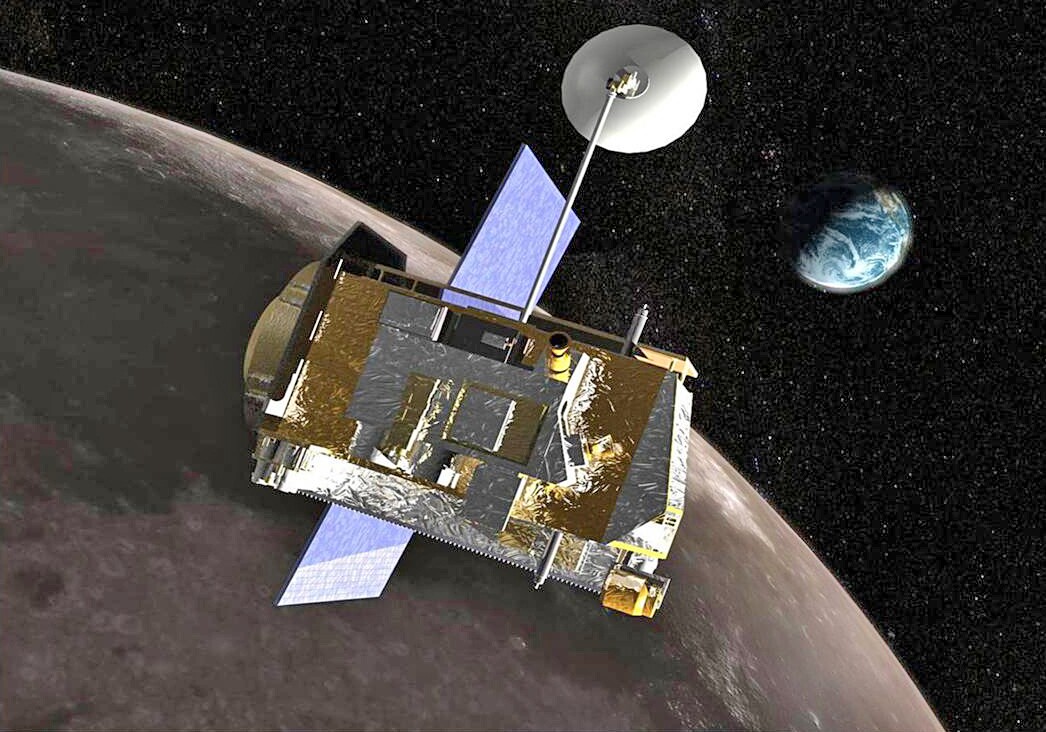 Artist's concept of the Lunar Reconnaissance Orbiter (Image: NASA)