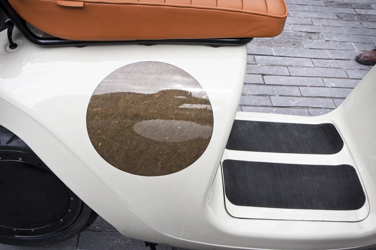 Side view revealing the Flax composite (Photo: Waarmakers)