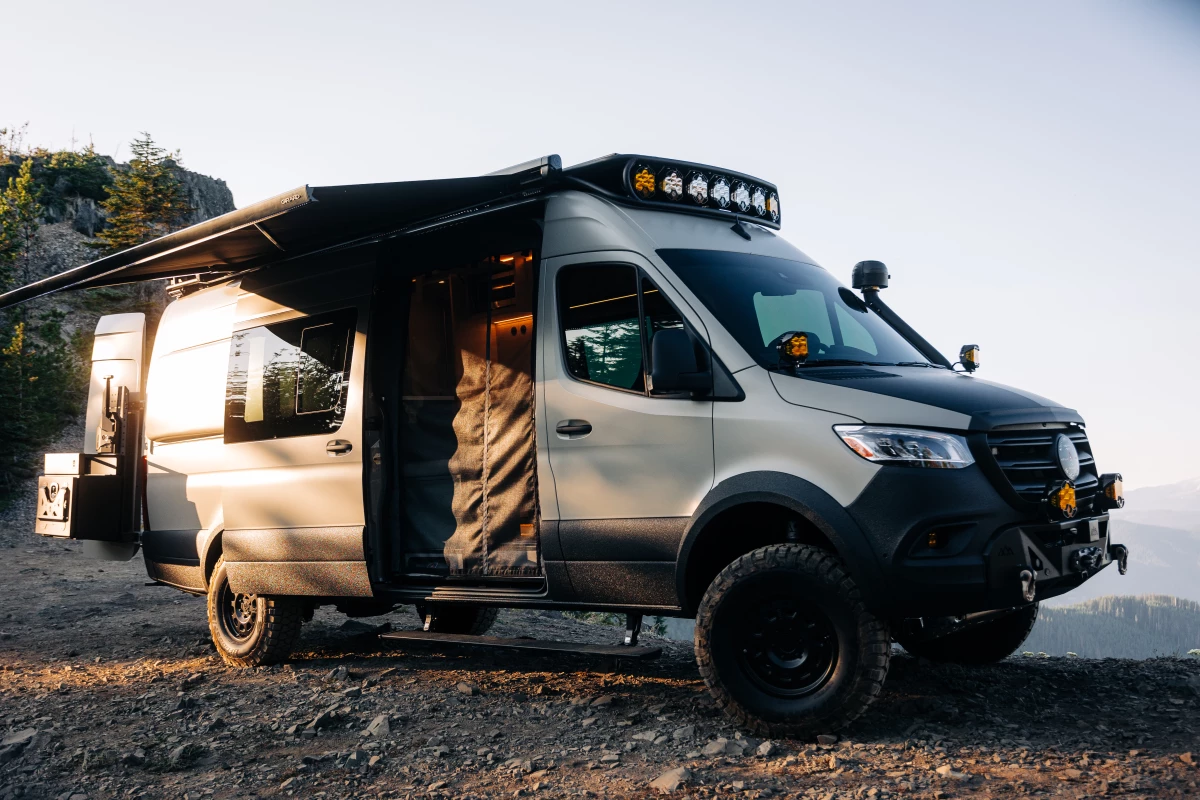 The new Deso camper van from Benchmark Vehicles is absolutely overflowing with high-end components from some of the aftermarket's biggest names