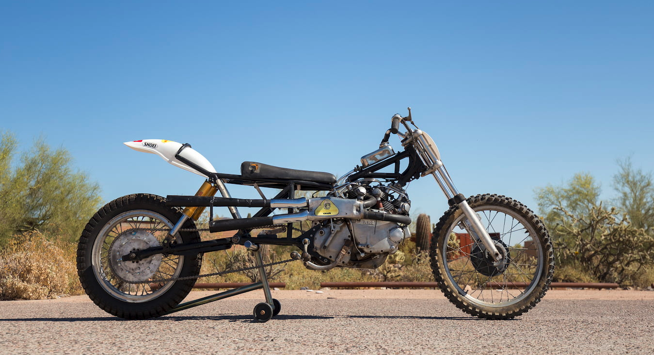 Despite seven national hill climb titles in the 1960s, this nitro-burning Vincent Rapide Hill Climber has been to auction twice and still not found a home.