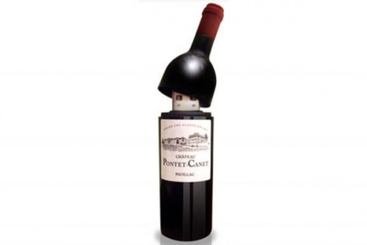 USB key for wine lovers