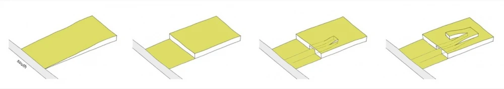 Architectural plan of the Autofamily House (Image: KWK Promes)