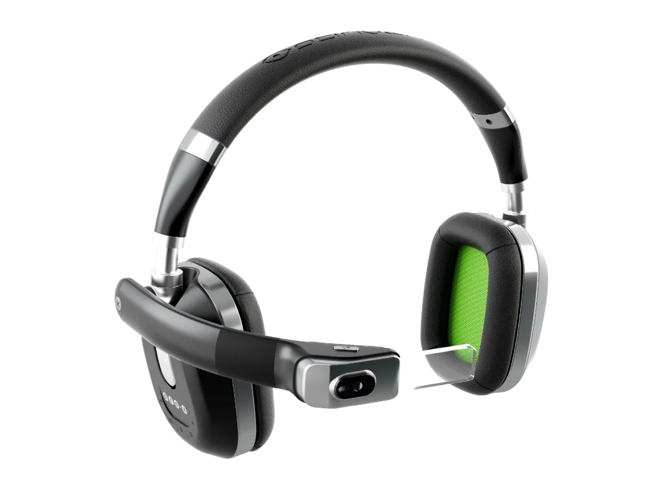 The Ora-X headphones sport an over-ear design that houses 50 mm dynamic drivers underneath high-density memory foam