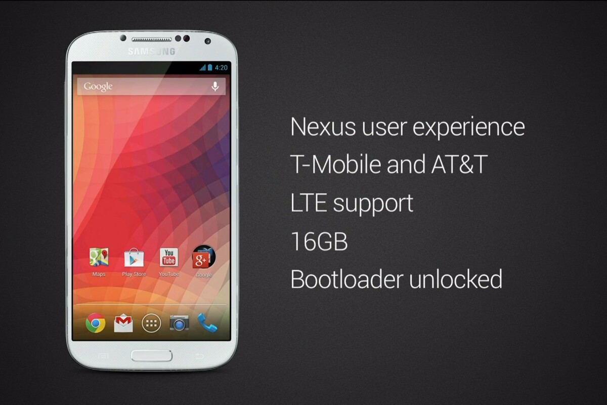 Galaxy S4 Google Edition Is Samsung S Phone Running Stock Android Install stock android launchers app. new atlas
