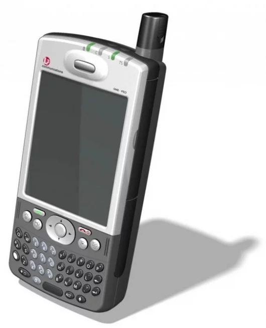 Conceptualized drawing of L-3's Secure Mobile Environment - Portable Electronic Device. The unit will provide users with voice and data communications supporting security levels up to Top Secret, as well as e-mail communications supporting security levels