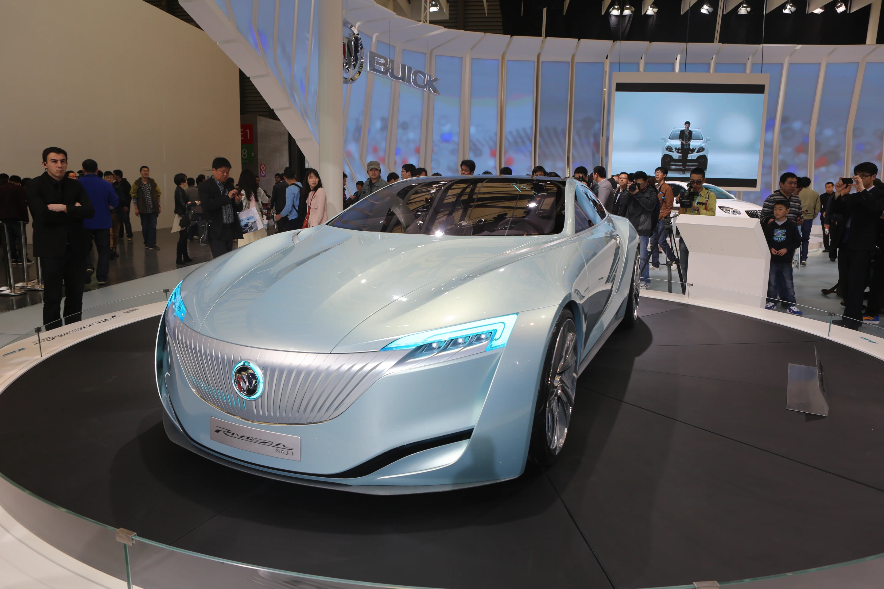 The Buick Riviera concept debuts at the 2013 Shanghai Auto Show