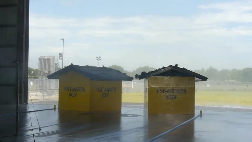 The Wall of Wind in action