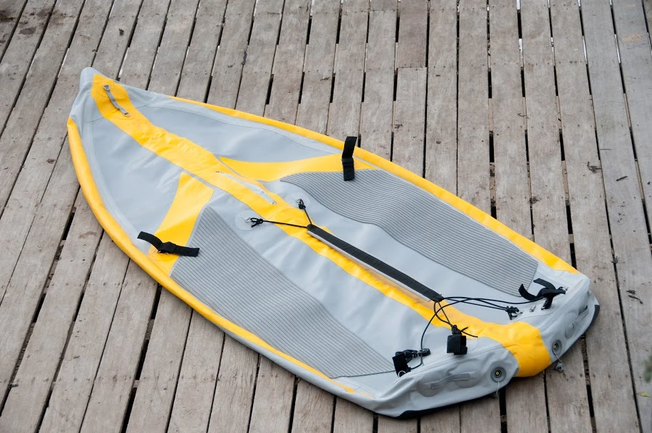 A view of the underbody before it's inflated (Photo: Tiwal)