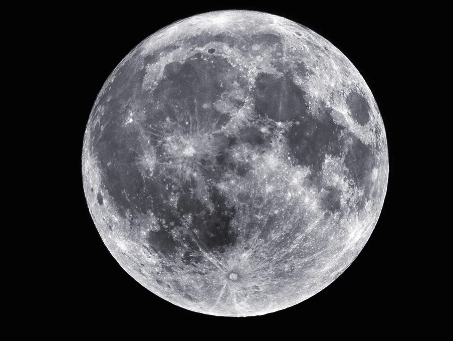 The Roscosmos video replaced Earth's Moon with various celestial objects (Image: NASA, Sean Smith )