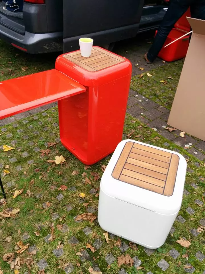 In addition to using the Buddy Boxes in a van, you can use them at events, parks and more