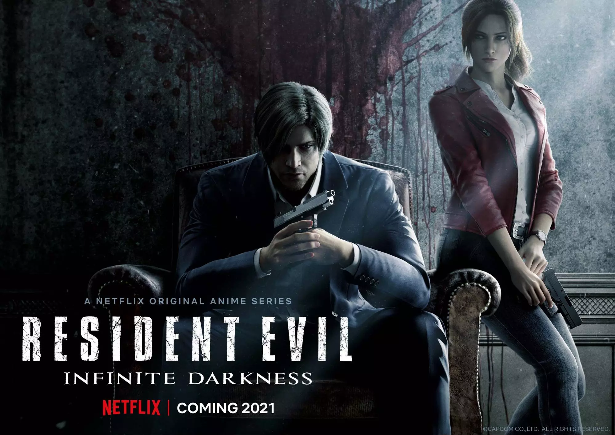 Alongside a new live-action series Netflix is producing several animated Resident Evil movies