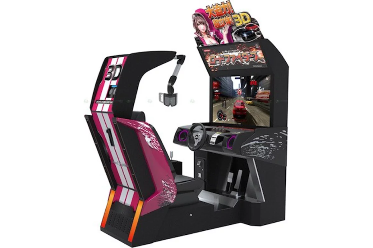 3D racing hits arcades with Road Fighters from Konami