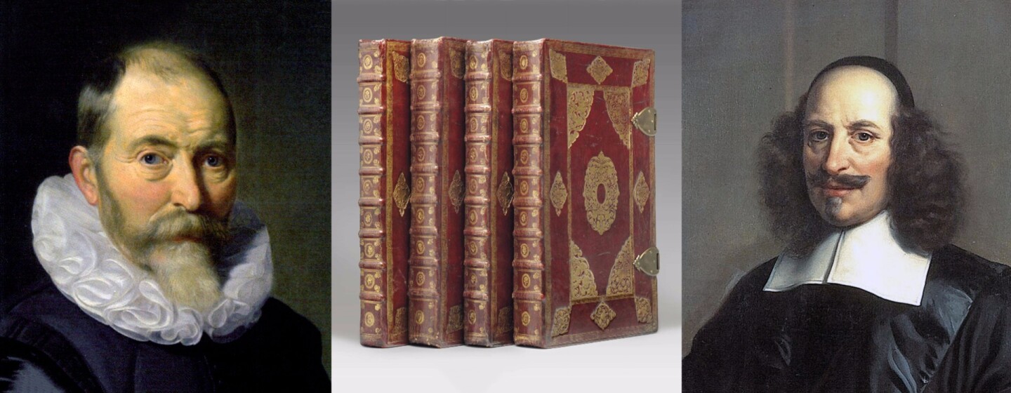 A fine set of the first four volumes of the Dutch edition of Willem and Johannes Blaeu's Theatrum Orbis Terrarum, (entitled Toonneel des Aerdrijcx, ofte Nieuwe Atlas ),first published in German in two volumes (1634) followed by a set in Dutch a year later. Volumes 5 and 6 were not printed until 1654 and 1655, hence their absence from this set. Christies sold this set for $365,000 on April 5, 2016