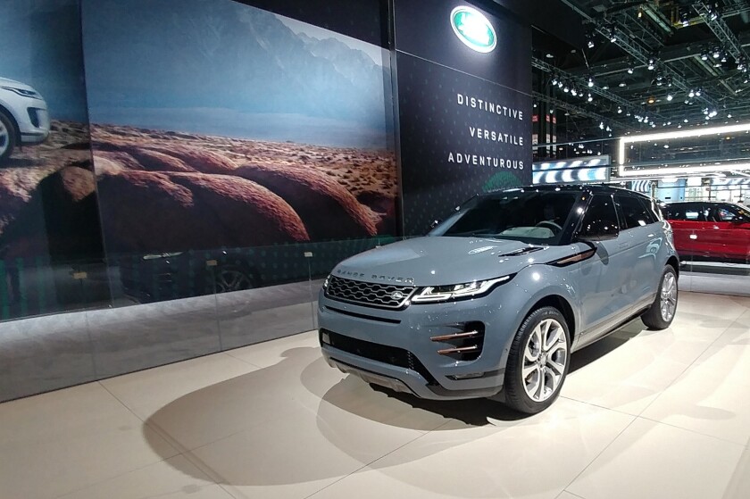 Unveiled at the Chicago Auto Show was the price tag for the new 2020 Land Rover Evoque