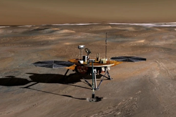 Artist's impression of NASA's Phoenix Mars LanderImage credit: NASA/JPL