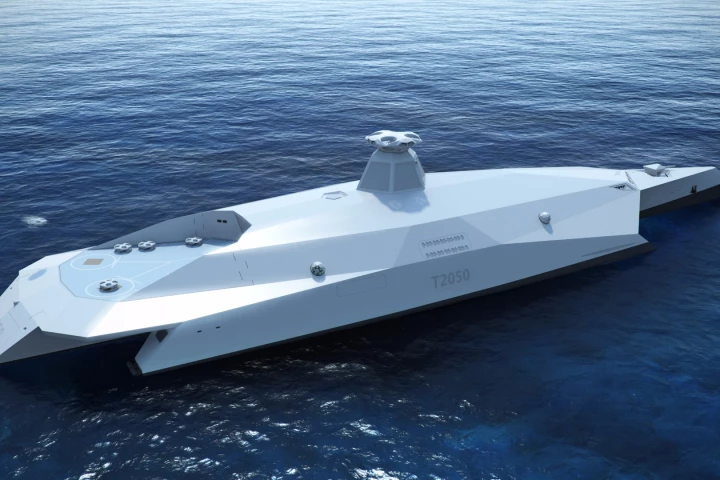 The Dreadnought 2050 concept is project Startpoints vision of the pride of the Royal Navy 35 years from now