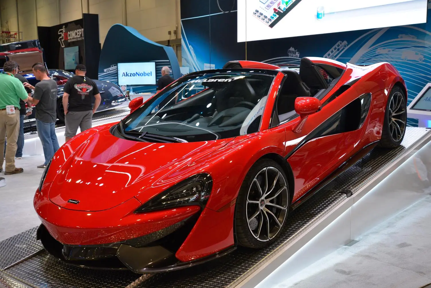 A McLaren on show at SEMA 2018