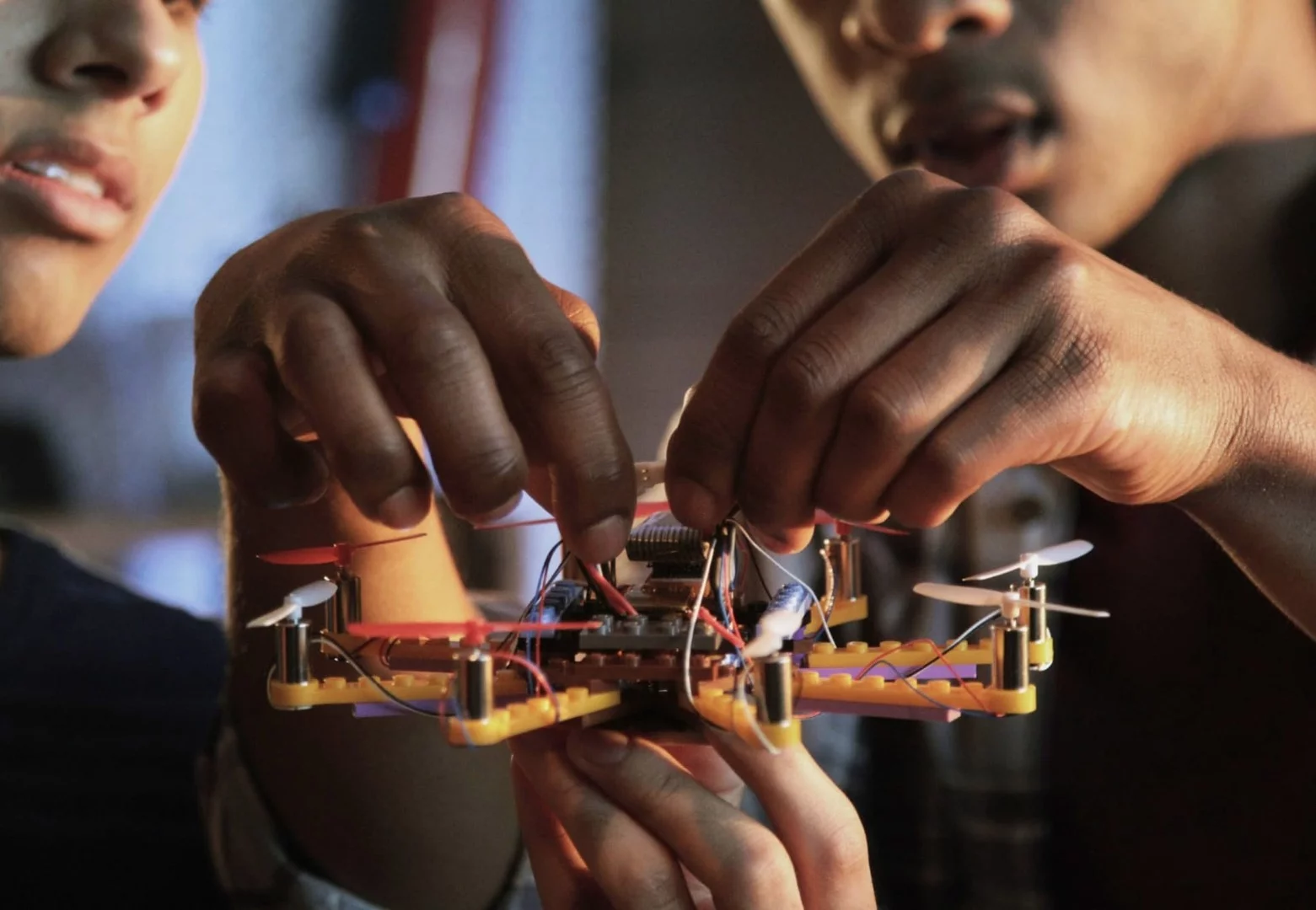 Lego is already tons of fun on its own, so what if you bring drones into the mix?