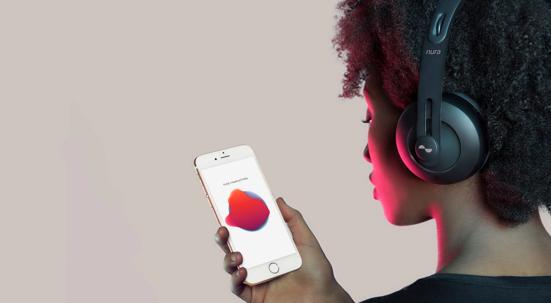 The nuraphones make use of self-learning software that tests for otoacoustic emissions via an iOS/Android mobile app