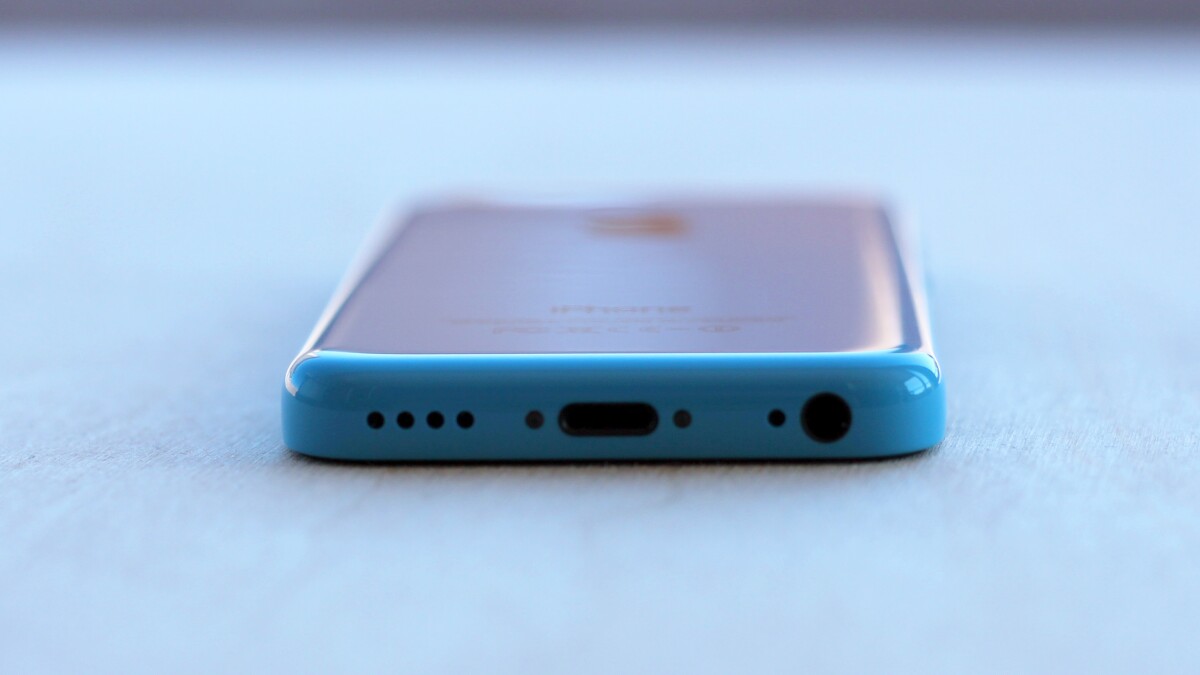 The iPhone 5c is a little thicker than the 5s, at 9 mm