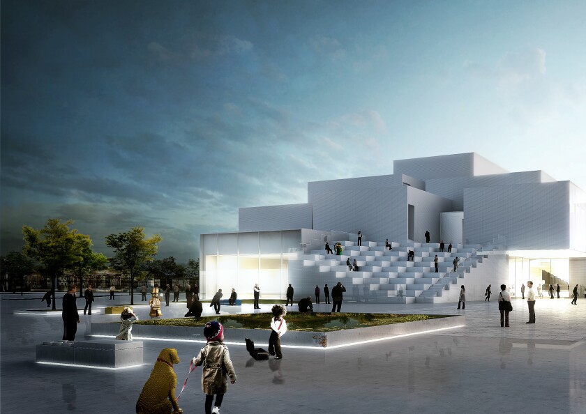 Once completed, the Lego House will measure 12,000 sq m (129,166 sq ft) (Image: The Lego Group)