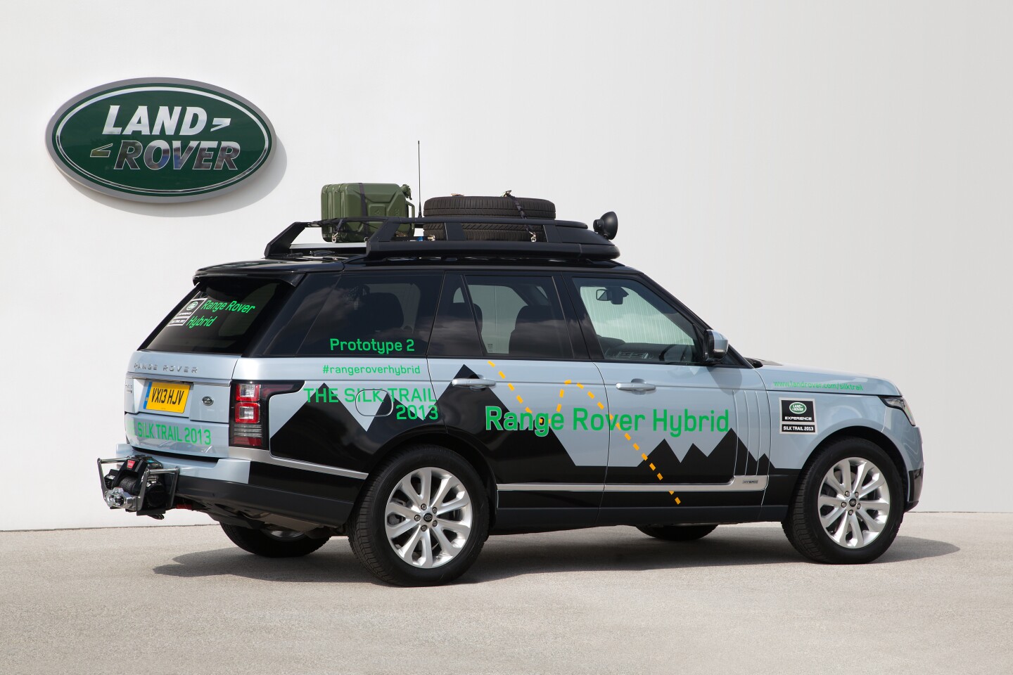 Land Rover's first diesel-electric hybrid Range Rovers hit the off-road