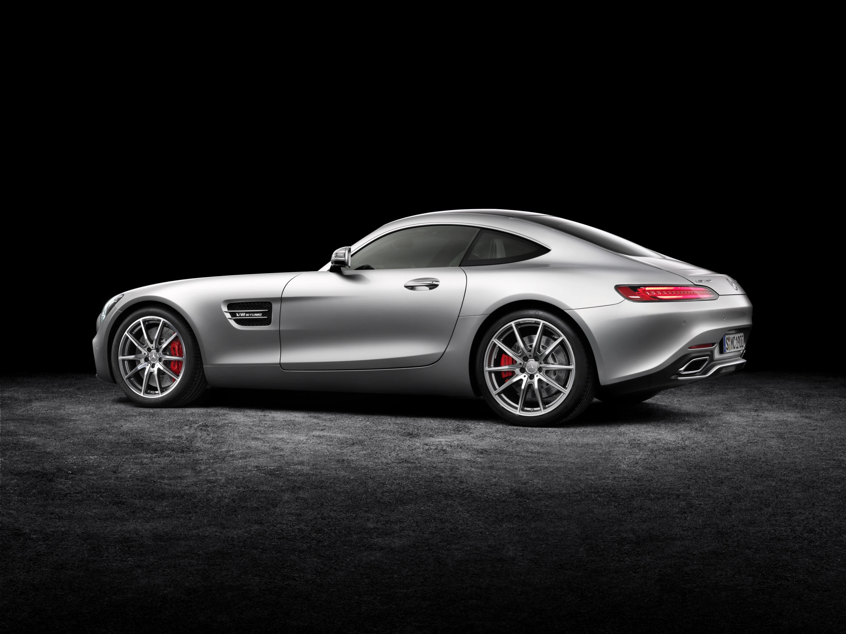 The GT loses the SLS' gullwing doors