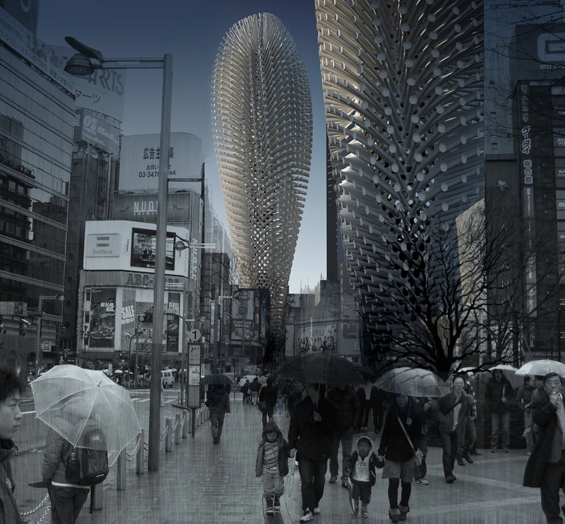 Honorable Mention - Hyper Filter Skyscraper by Umarov Alexey (Russia)