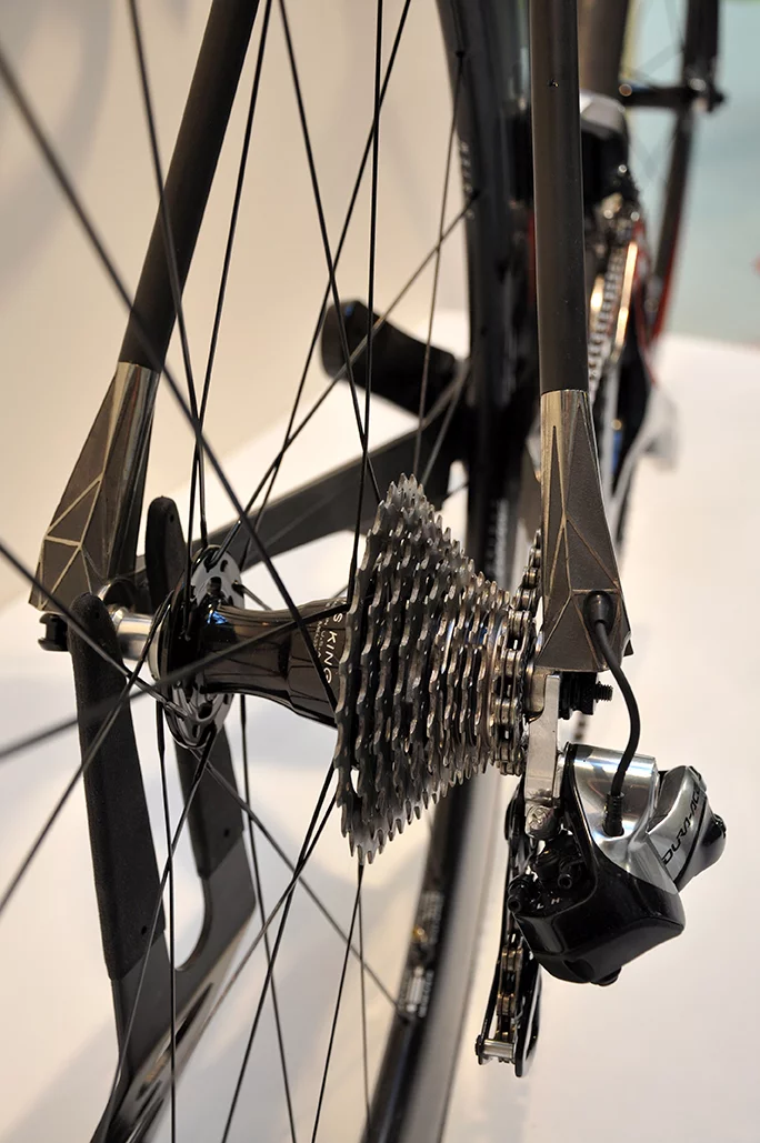 According to Yanagisawa, the DFM01 is the first working 3D-printed racing bike in the world (Photo: Edoardo Campanale/Gizmag.com)