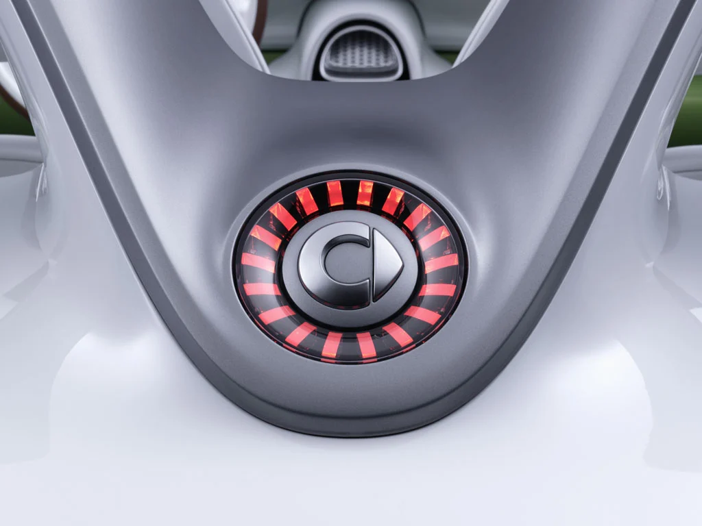 The smart forspeed's hot button offers an extra 5 kW