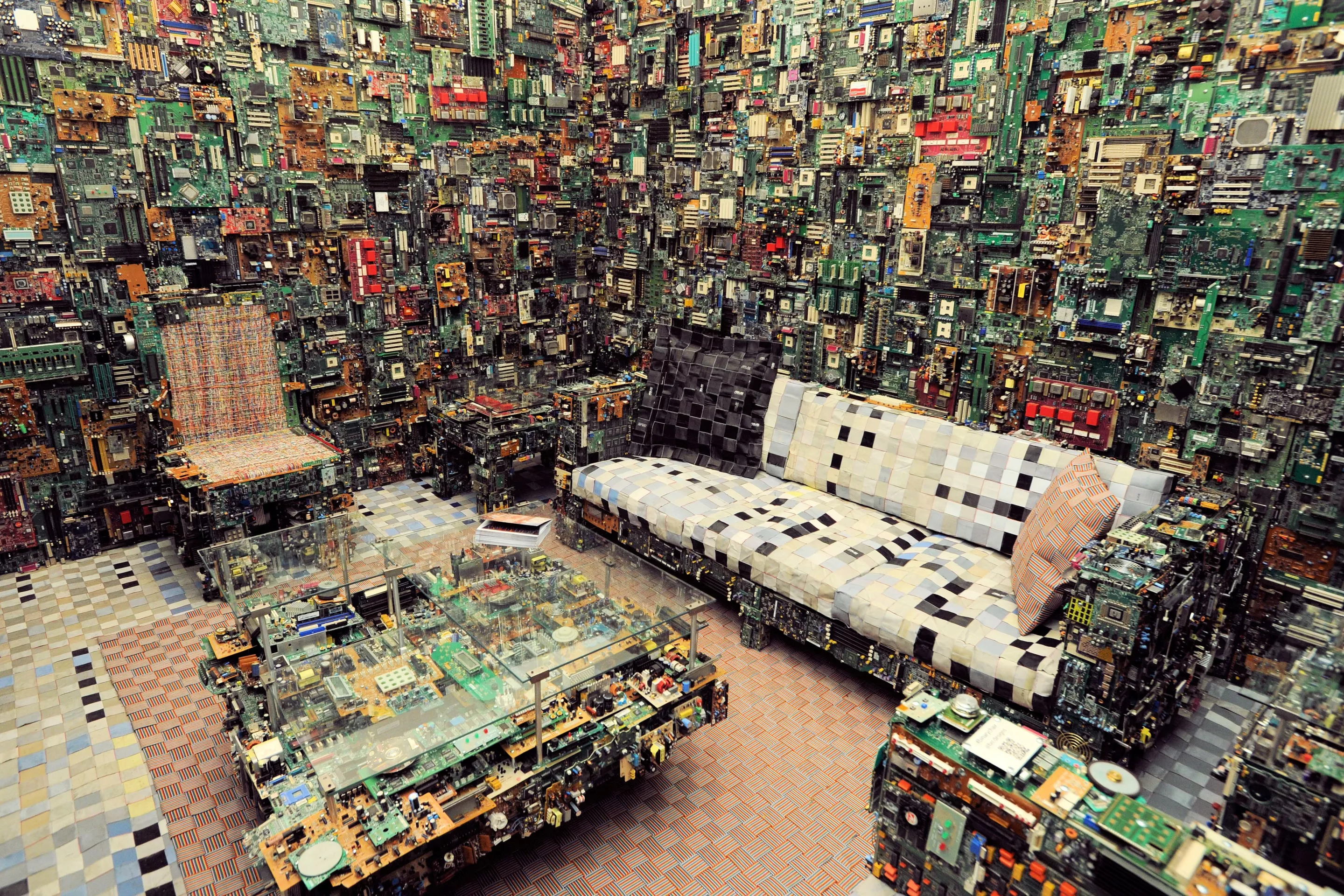 Display room for the BRC Binary Furniture line (Photo: BRC Designs)