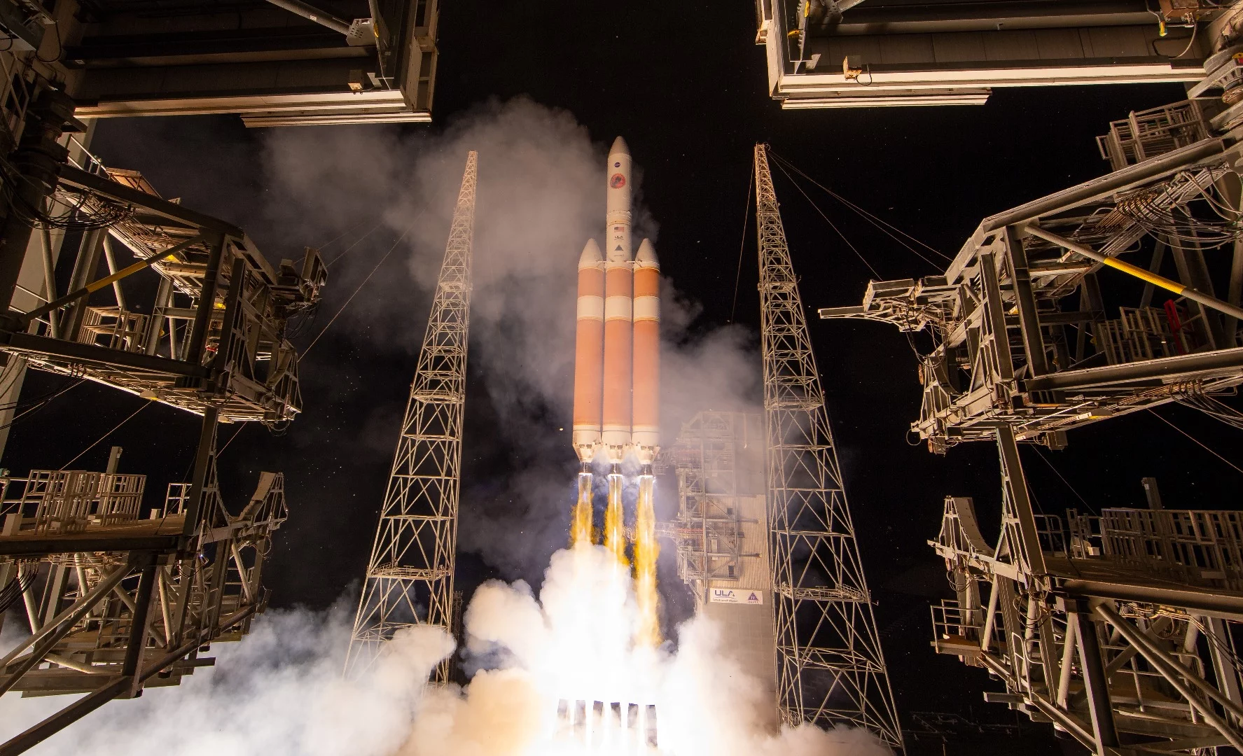 The Solar Parker Probe blasts off from Cape Canaveral